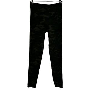 Spanx Camo Seamless Leggings Green/Black Small